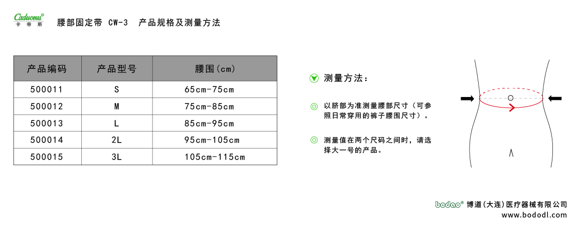 產(chǎn)品尺碼表