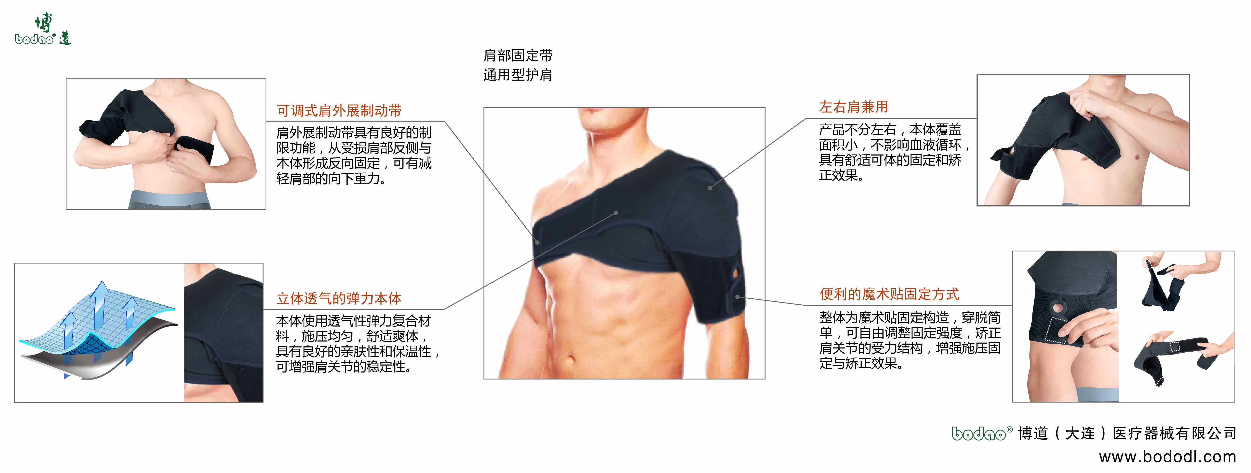 肩部固定帶